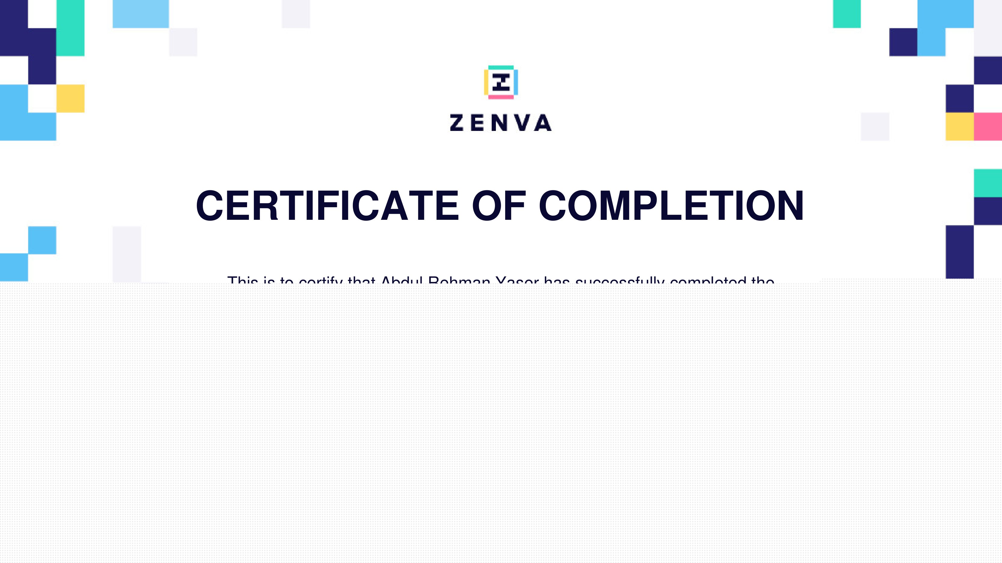 Zenva — SQL