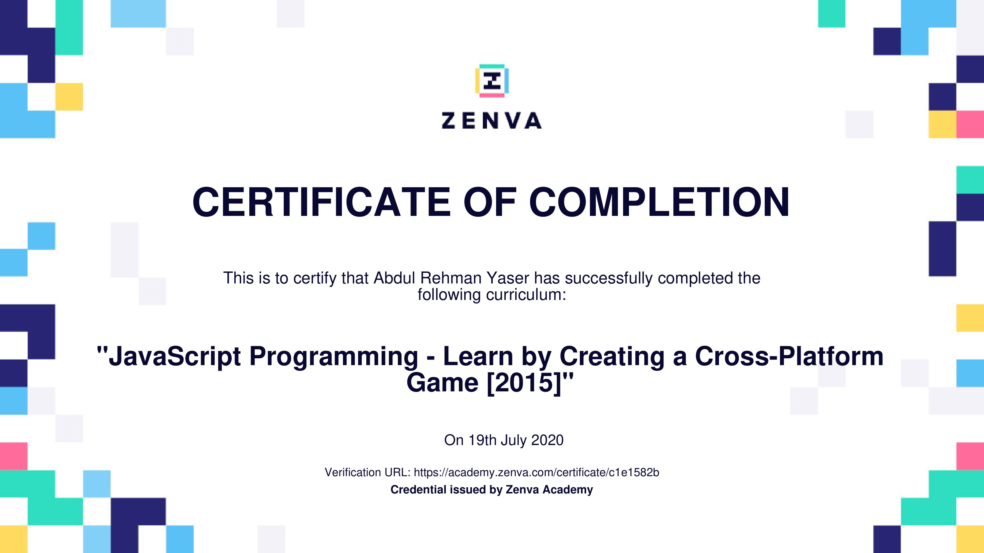 Zenva — Javascript